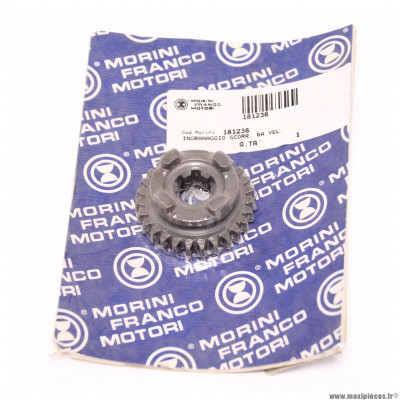 Engrenage coulissant 6e vitesse pour moteur Morini Conti RX 356 * Déstockage !