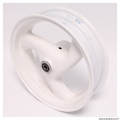Roue/jante avant 12 blanche pour moto Conti RX 356 V4 50/70cc * Déstockage !