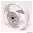 Roue/jante arrière 12 blanche (+ couronne) pour moto Conti RX 356 V4 50/70cc * Déstockage !
