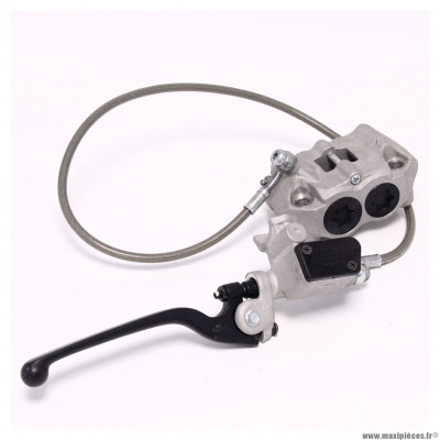 Kit frein avant complet 4 pistons AJP origine pour moto Conti RX 356 V3/V4 * Déstockage !