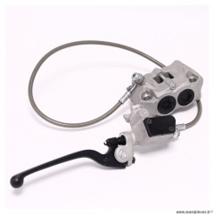 Kit frein avant complet 4 pistons AJP origine pour moto Conti RX 356 V3/V4 * Déstockage !