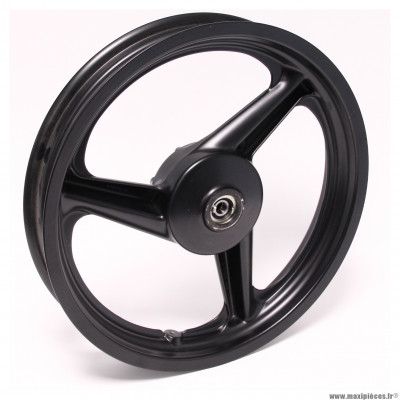 Roue/jante Grimeca 17x2.50 avant alu noir pour moto Conti RX 356, Metrakit mini GP XL copa , Derbi... * Déstockage !