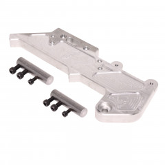 Platine de jonction GAUCHE cadre Conti RX 356 V3/V4 – Alu CNC + tube & visserie – Neuf, stock limité * Déstockage !