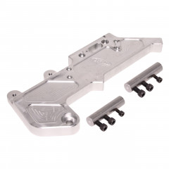 Platine de jonction DROITE cadre Conti RX 356 V3/V4 – Alu CNC + tube & visserie – Neuf, stock limité * Déstockage !