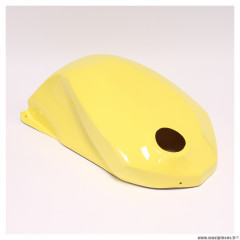 Cache/carénage de réservoir en fibre, peint en jaune, pour moto de piste Conti RX 356 V4 2010. * Déstockage !