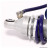 Amortisseur à gaz FG Gubellini réglable pour moto piste/circuit Conti RX 356 V4 80cc * Déstockage !