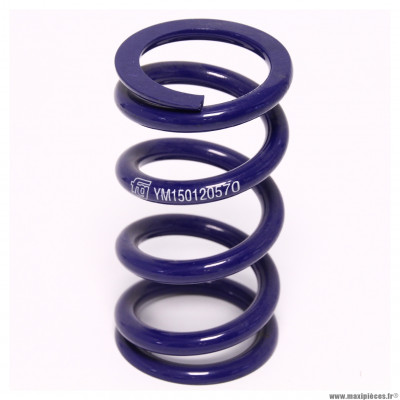 Ressort d'amortisseur FG Gubellini bleu YM150120570 pour moto Conti RX 356 * Déstockage !