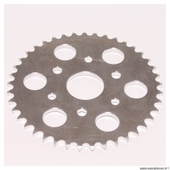 Couronne alu Z41 420 Ø40,5 mm pour moto conti RX 356 V4 50/70/80cc et autres - 6 trous * Déstockage !