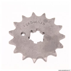 Pignon de sortie de boîte 15 dents pour moto Conti RX125 Pre GP (moteur Husqvarna) * Déstockage !