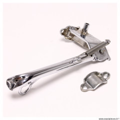 Béquille latérale chrome pour scooter 50 Peugeot Squab * Déstockage !