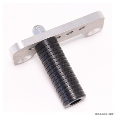 Support repose pied gauche CNC (+ repose pied) pour moto Conti RX356 * Déstockage !