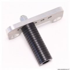 Support repose pied gauche CNC (+ repose pied) pour moto Conti RX356 * Déstockage !