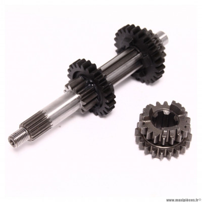 Arbre primaire complet de boîte de vitesse pour moteur Morini Conti RX 356 * Déstockage !