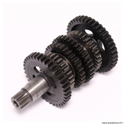 Arbre secondaire complet de boîte de vitesse pour moteur Morini Conti RX 356 * Déstockage !