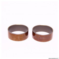 Bague de friction pour fourreau de fourche Marzocchi Ø35 (x2) pour moto Conti RX650 ou autres * Déstockage !