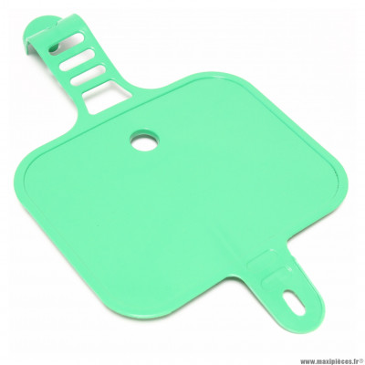 Plaque avant cross verte pour dirt bike / pit bike / mini moto * Déstockage !