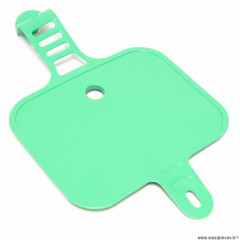 Plaque avant cross verte pour dirt bike / pit bike / mini moto * Déstockage !
