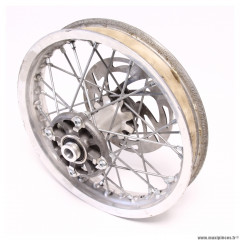 Roue arrière 1.6 x 12 pouces (+ disque 180mm) pour dirt bike Conti * Déstockage !