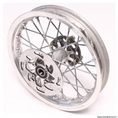 Roue arrière 1.6 x 12 pouces (+ disque 150mm) pour dirt bike Conti * Déstockage !