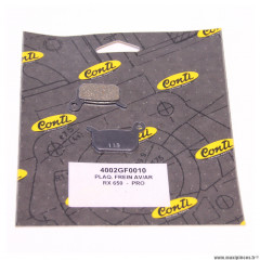 Plaquettes de freins avant / arriere pour moto Conti RX650 Pro * Déstockage !