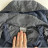 Veste de pluie moto Wiils Homme/Femme imperméable à capuche et coupe-vent Taille L gris/noir *Destockage !