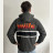 Veste de pluie moto Wiils Homme/Femme imperméable à capuche et coupe-vent Taille L gris/noir *Destockage !