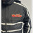Veste de pluie moto Wiils Homme/Femme imperméable à capuche et coupe-vent Taille L noir *Destockage !