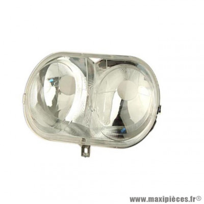 Phare optique avant complet adaptable pour MBK Ovetto 2002-2006 et Yamaha Neos 2002-2006