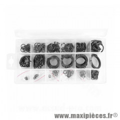 Coffret d'assortiment de 300 circlips à oeil