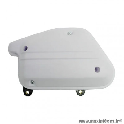 Filtre a air Boitier complet adaptable MBK 50 Booster 1990-2003 / Stunt 1990-2003 / Yamaha 50 BWS 1990-2003, couvercle blanc