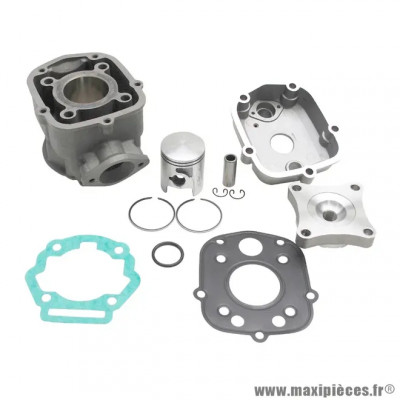 Haut moteur alu cylindre + culasse pour Derbi 50 Senda 2006, GPR 2006, Gilera 50 SMT 2006 (Piaggio Euro 3)
