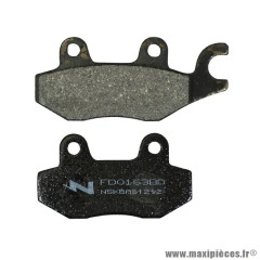 Plaquettes de freins RB MAX ORIGINAL adaptable YAMAHA X-POWER / TZR50 AVANT / KYMCO 50-125 AGILITY DINK