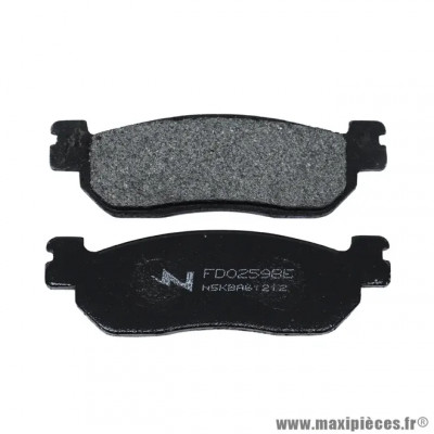 Plaquettes de freins RB MAX adaptable YAMAHA XMAX 125CC 2010-2018 / MAJESTY / XMAX / XCITY 250CC 2005-2014 ARRIERE