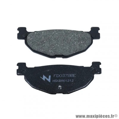 Plaquettes de freins RB MAX adaptable YAMAHA TMAX 500 / 530 / 560CC / MBK 400 SKYLINER / MAJESTY 2004-13 ARRIERE * Sélection !
