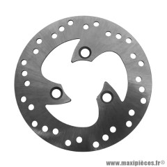 Disque de frein 190 mm adaptable pour Peugeot 50 TKR, Trekker, Vivacity, Buxy, Citystar, Piaggio 50 Typhoon, NRG, Gilera 50 Stalker (3 trous)