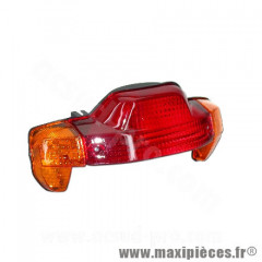 Feu arrière rouge avec clignotants pour MBK 50 Booster 1999-2003 et Yamaha 50 BWS 1999-2003