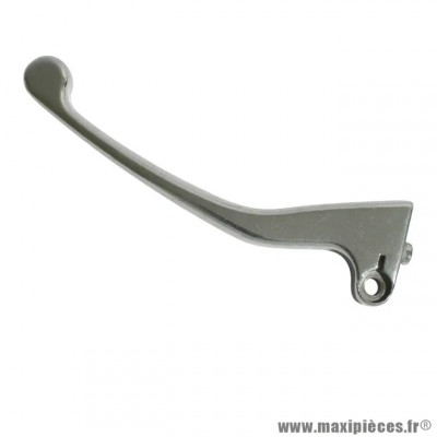 Levier de frein gauche alu poli 50cc - Compatible MBK Ovetto, Yamaha Neos