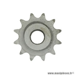 Pignon 12 dents pour cyclomoteur Peugeot 103 SPX/RCX