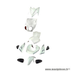 Kit carrosserie carénage blanc 7 pièces pour MBK Stunt / Yamaha Slider