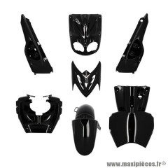 Kit carrosserie carénage noir 7 pièces pour MBK Stunt / Yamaha Slider