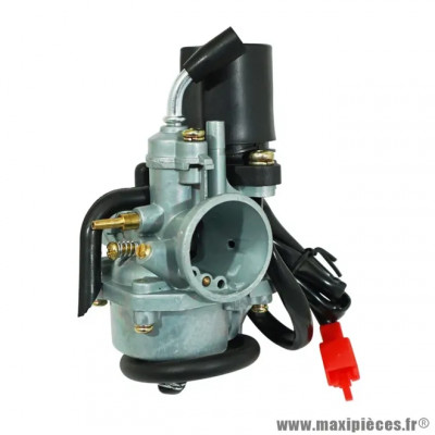 Carburateur type origine Ø16mm avec starter électrique pour MBK 50 Booster 2004+, Nitro 2004+, Yamaha 50 BWS 2004+, Aerox 2004+