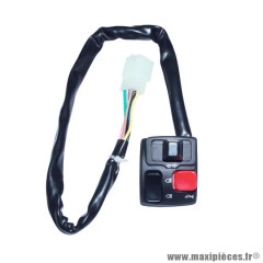 Commutateur/commodo gauche adaptable 50cc Derbi Senda, Gilera RCR, SMT