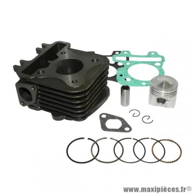 Kit cylindre piston 2 Soupapes Ø39MM adaptable pour Piaggio 50cc 4T Zip / Fly / Liberty / Vespa LX / ET4
