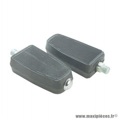 Paire de pédales adaptable noir pour cyclomoteur PEUGEOT 103 SP-MVL-MBK 51