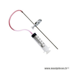 Seringue 60ml pour contrôler et rétablir le niveau d'huile de fourche