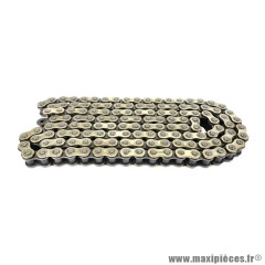 Chaine renforcée 428 134 maillons pour moto 125cc