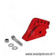 Rehausse amortisseur alu Rouge anodisé 4 positions pour Peugeot 50 TKR, Speedfight, Buxy