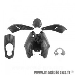 Kit carrosserie carénage noir 5 pièces pour Peugeot Ludix