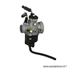 Carburateur dellorto Dellorto PHVB 22 CD réf 1156 (montage souple - avec graissage - starter à câble) pour Scooter, Mécaboite, Mobylette, Maxi Scooter, Moto, Quad