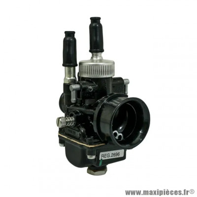 Carburateur dellorto Dellorto PHBG 21 DS Racing avec graissage, starter à câble pour Scooter, Mécaboite, Mobylette, Maxi Scooter, Moto, Quad (ref 2696)